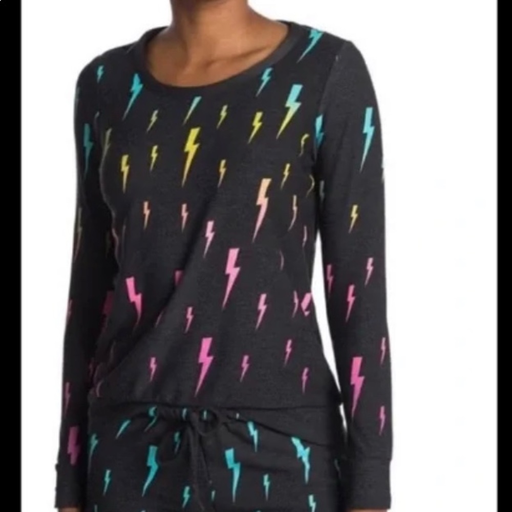 Chaser lightening bolt sweatshirt